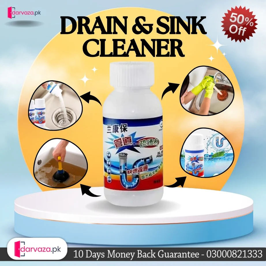 Imported Drain & Sink Cleaner with Premium Deep Cleaning Formula