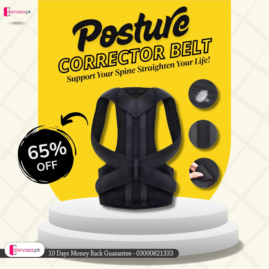 Adjustable Posture Corrector Belt for Waist and Back Support